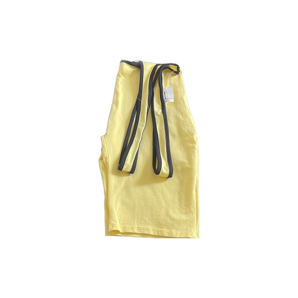 Hot girl summer yellow jumpsuit